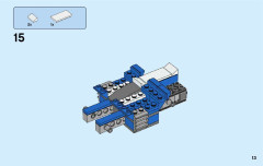 LEGO 60169 instructions page 13 – build guide