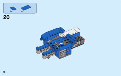 LEGO 60169 instructions page 18 – build guide