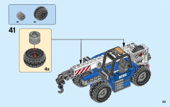 LEGO 60169 instructions page 33 – build guide
