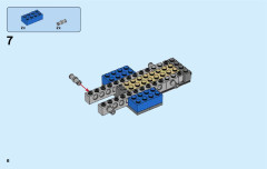 LEGO 60169 instructions page 6 – build guide