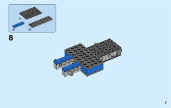 LEGO 60169 instructions page 7 – build guide