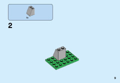 LEGO 60170 instructions page 9 – build guide