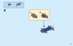 LEGO 60171 instructions page 11 – build guide