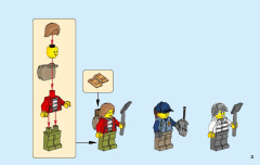 LEGO 60171 instructions page 3 – build guide