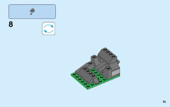 LEGO 60172 instructions page 15 – build guide