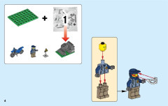 LEGO 60172 instructions page 4 – build guide