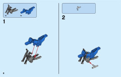 LEGO 60172 instructions page 6 – build guide