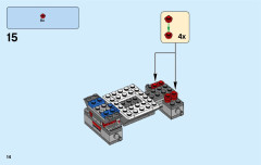 LEGO 60172 instructions page 14 – build guide