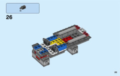 LEGO 60172 instructions page 23 – build guide