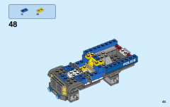 LEGO 60172 instructions page 43 – build guide