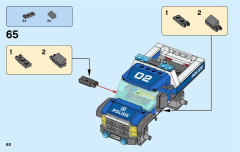 LEGO 60172 instructions page 60 – build guide