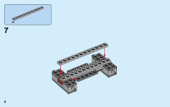 LEGO 60172 instructions page 8 – build guide