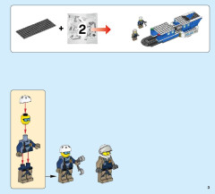 LEGO 60173 instructions page 3 – build guide
