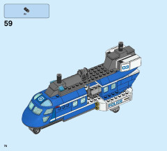 LEGO 60173 instructions page 74 – build guide