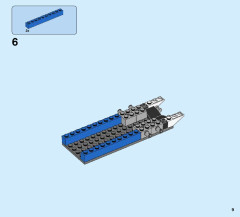 LEGO 60173 instructions page 9 – build guide