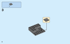 LEGO 60174 instructions page 8 – build guide