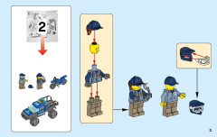 LEGO 60174 instructions page 3 – build guide