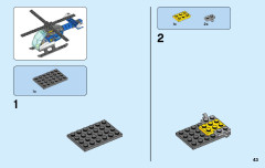 LEGO 60174 instructions page 43 – build guide