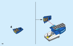 LEGO 60174 instructions page 54 – build guide