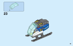 LEGO 60174 instructions page 61 – build guide