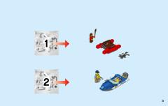 LEGO 60176 instructions page 3 – build guide