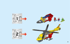 LEGO 60179 instructions page 3 – build guide