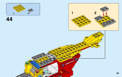 LEGO 60179 instructions page 45 – build guide
