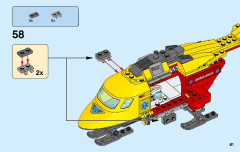 LEGO 60179 instructions page 61 – build guide