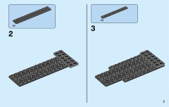 LEGO 60179 instructions page 7 – build guide