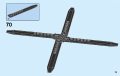 LEGO 60179 instructions page 73 – build guide