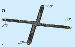 LEGO 60179 instructions page 74 – build guide