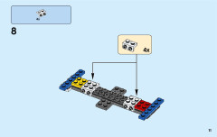 LEGO 60180 instructions page 11 – build guide