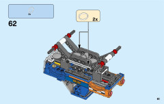 LEGO 60180 instructions page 61 – build guide