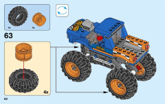 LEGO 60180 instructions page 62 – build guide