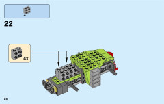 LEGO 60181 instructions page 28 – build guide