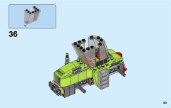 LEGO 60181 instructions page 43 – build guide