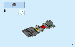 LEGO 60182 instructions page 43 – build guide
