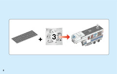 LEGO 60182 instructions page 2 – build guide