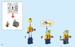 LEGO 60185 instructions page 4 – build guide