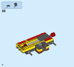 LEGO 60186 instructions page 36 – build guide
