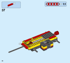 LEGO 60186 instructions page 38 – build guide