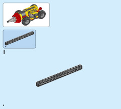 LEGO 60186 instructions page 4 – build guide