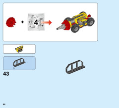 LEGO 60186 instructions page 44 – build guide