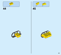 LEGO 60186 instructions page 45 – build guide