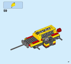 LEGO 60186 instructions page 57 – build guide