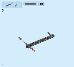LEGO 60186 instructions page 6 – build guide