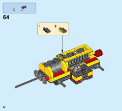 LEGO 60186 instructions page 62 – build guide