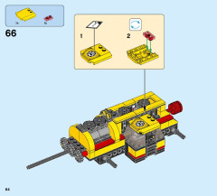 LEGO 60186 instructions page 64 – build guide
