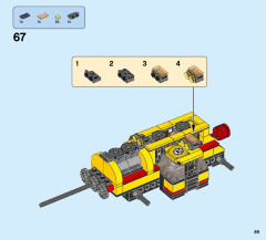 LEGO 60186 instructions page 65 – build guide