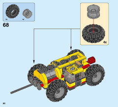 LEGO 60186 instructions page 66 – build guide